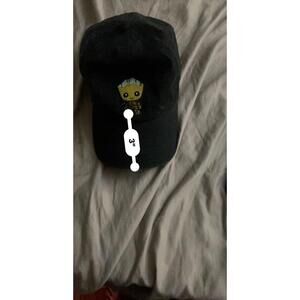 Adorable Baby Groot Black Baseball Cap